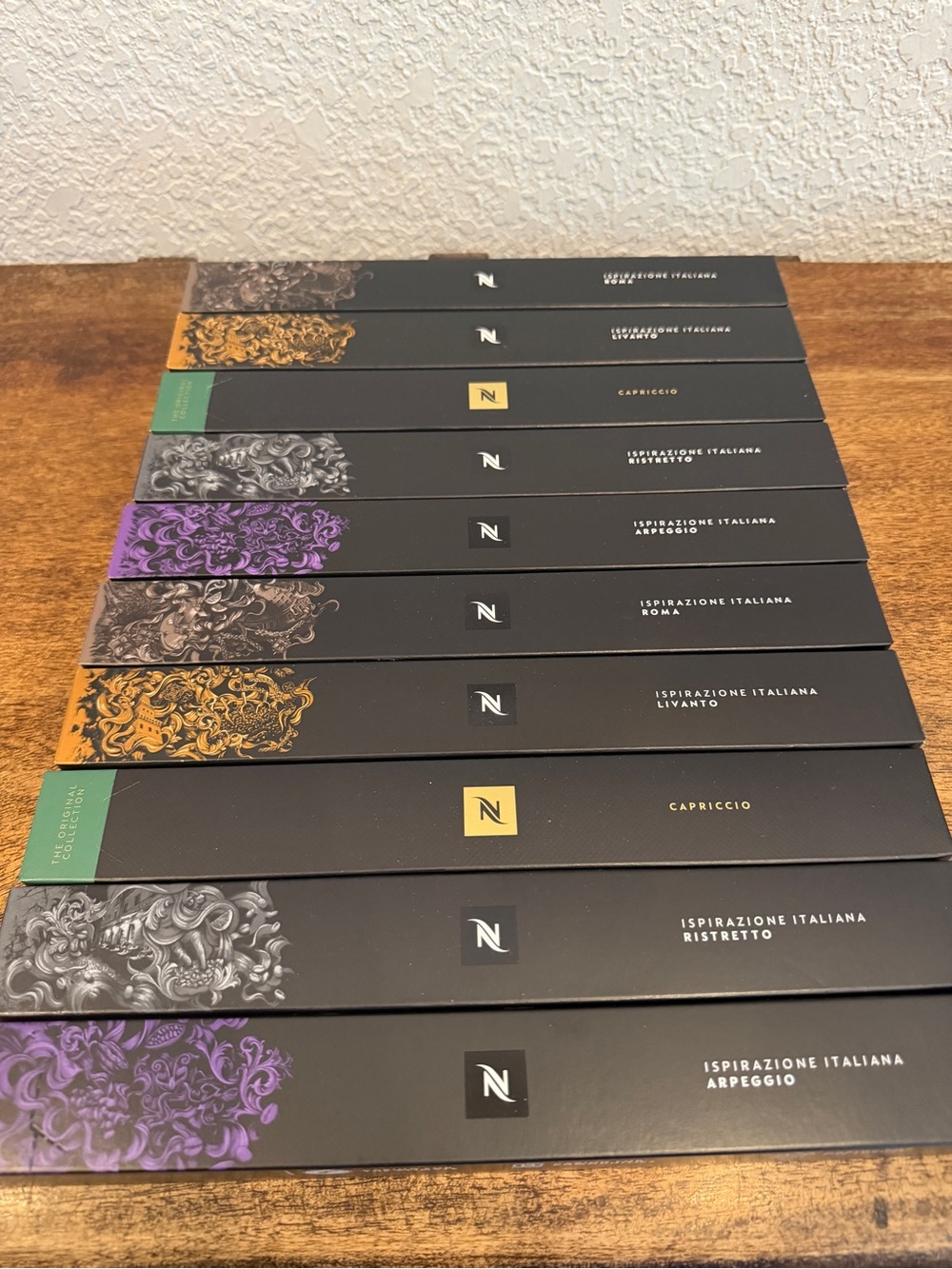 Nespresso Capsules Original Line Ispirazione Variety Pack 100 Count Coffee Pods